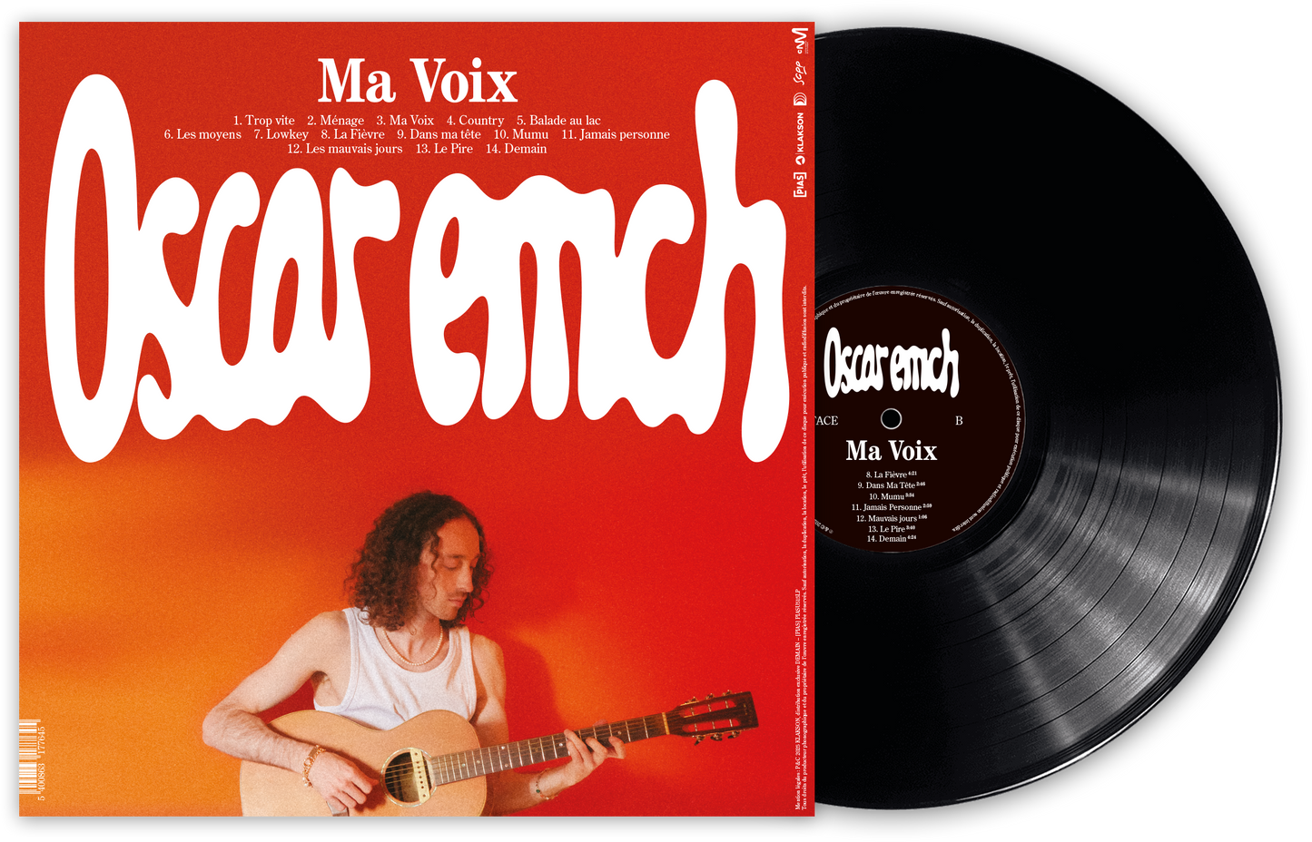 VINYLE LP - OSCAR EMCH - MA VOIX
